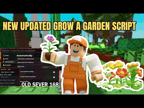 [NEW 2025] 🧑‍🍳 Grow A Garden Script 🌶️ – Pet/Seed/Egg Spawner, Trade Freeze, Weather Changer