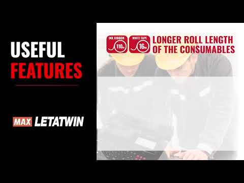 MAX Letatwin LM-550A - Tube Marking Machine