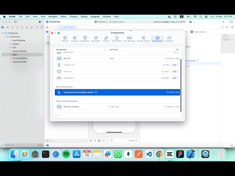 ✨ Predictive Code Completion Model in Xcode