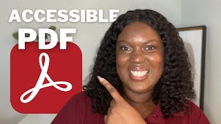 How to make a PDF accessible | Adobe Acrobat Tutorial