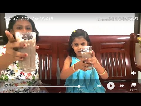 Summer Special Drink- Oreo MilkShake with Almond Gum