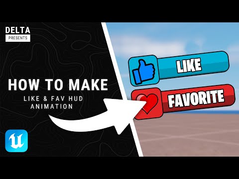 EASY Like And Favorite Screen Animation For UEFN In Fortnite