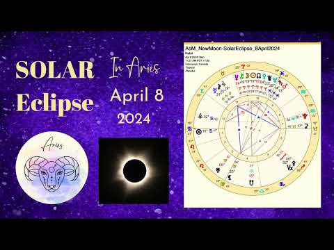 #astrologypodcast SOLAR ECLIPSE in ARIES - April 8 2024 (in search of breakthrough)