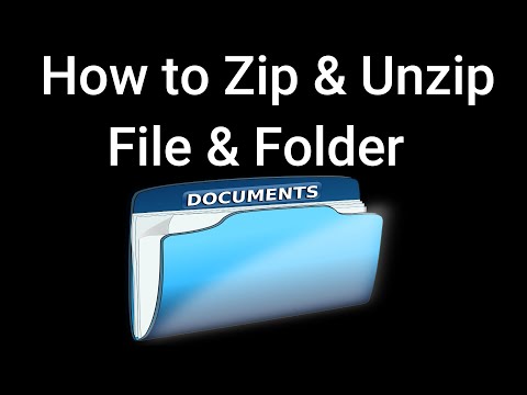 How to Zip and Unzip Files in Windows | Zip and Unzip Files