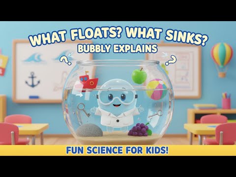 Sink or Float | Bubbly Science | Learn Science |