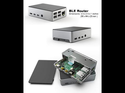 Raspberry Pi - based Bluetooth Low Energy IoT Gateway