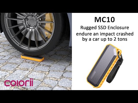 World's Strongest M.2 SSD Enclosure Crash Test with Porsche Macan
