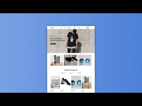 Design Ecommerce Website Using Figma ( Speed Art )