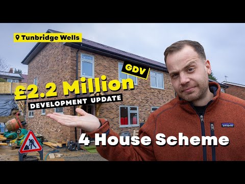 £2.2M Property Development Progress Update | 4 Houses in Tunbridge Wells 🏡