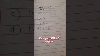 Maths Challenge #mathsshorts #mathematics #mathschallenge