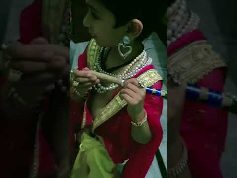 mera beta kanha ban rha hai💘