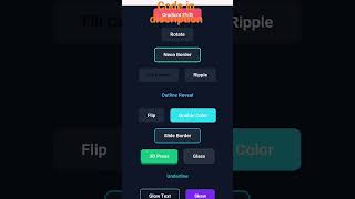 Css types of button hover.#html #css #buttonhover #cssanimation #frontend #webdesign #uidevelopment