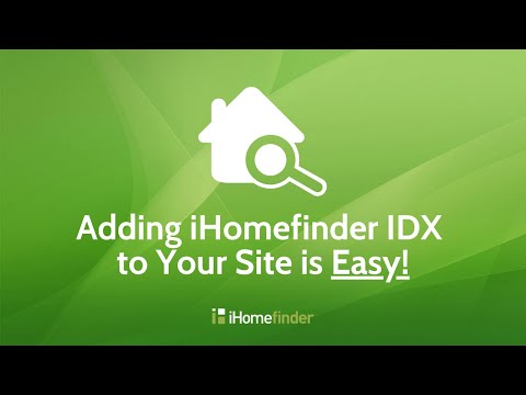 Add iHomefinder IDX To Any Website
