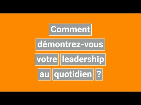 Compétences transversales LISI : #4 Leadership