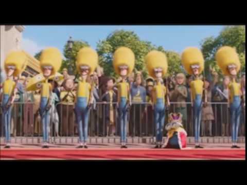 King Bob arrives at Buckingham Palace