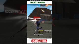 world's biggest and grandmaster hacking FFH4X Free FIRE goldest moment 👹? #hacking #ffh4x #hacker