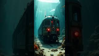 Why This Sunken Train’s Lights Still Shine (Science Explains) #OceanScience #UnderwaterOptics