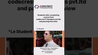Codecrest IT Solutions Private Limited | IT Courses | Memes | #viralshorts