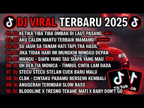 DJ TIKTOK TERBARU 2025 - DJ RINDU AKU RINDU KAMU JADI SATU🎵DJ AKU CALON MANTU TERBAIK MAMAMU