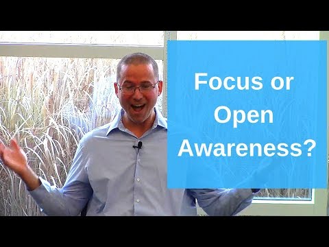 Should I Focus Attention In Mindfulness Meditation (Or Practice Open Awareness?)