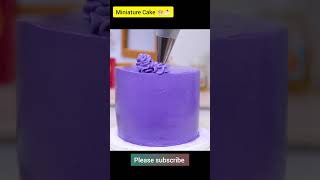 Miniature Cakes #tinycakes #miniaturecooking #shorts