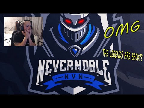 THE WAIT IS OVER! #NeverNoble IS HERE?? ( MY REACTION ON STREAM )