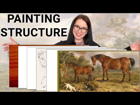 PAINTING LAYERS and how scientific analysis reveals the painting structure and composition