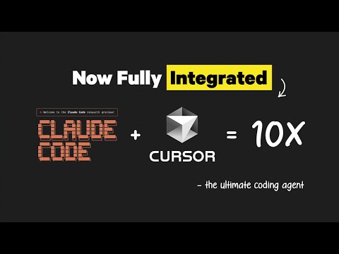 How to Integrate Claude Code 4 With Cursor (Their Largest Update Yet)