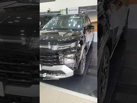 Newly launched The Bold New Hyundai ALCAZAR -Intelligent.Versatile.Intense. 6 and 7-seater SUV.