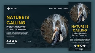 Build A Responsive Travel Landing Page Using HTML CSS And JavaScript