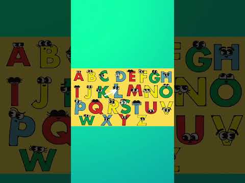 say the alphabet from A to Z