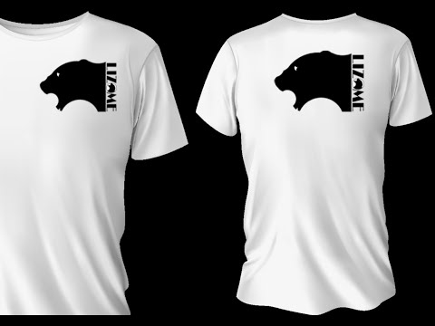 How to Design a T-Shirt in Adobe Illustrator and Photoshop كيفاش نصمم قميص ادوب اليستراتر و فوتوشوب