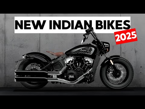 8 NEW Indian Motorcycles from 2025