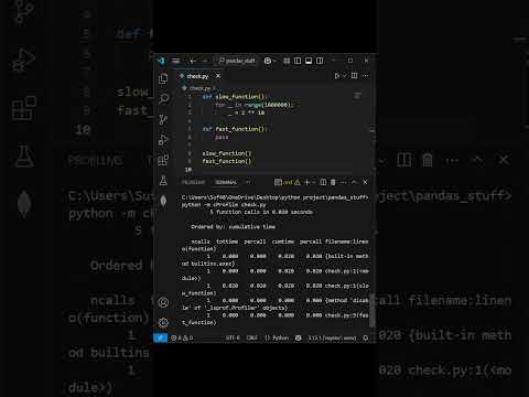 Stop Guessing! Profile Your Python Code in 1 Line 🧠