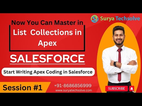#1 List Collections in Apex For Salesforce | Apex |  | List Collections | Salesforce By Kishore