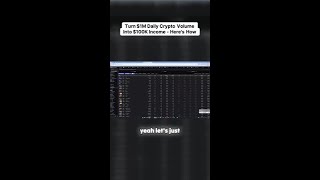Unlock the Secrets to Turning Crypto Volume into Cash!