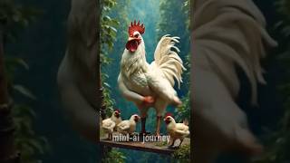 Funny chicken dancing short video  🐓💃💥 #chicken #funny #rooster #ai