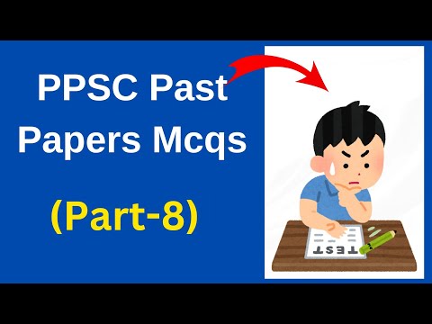 PPSC Exam Preparation for beginners | Solved Questions from PPSC Past Papers  #quiz #exam #study 