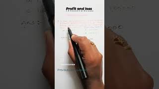 profit and loss || #mathshorts #mathematics #youtubeshorts #youtube #mathreels #profit #loss