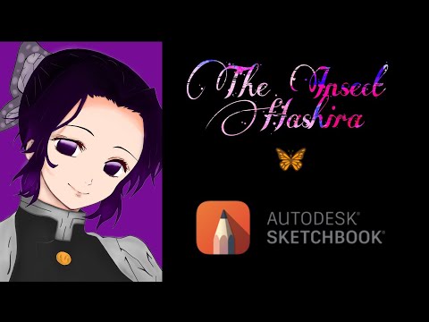 Shinobu Kocho Speedpaint || Insect Hashira