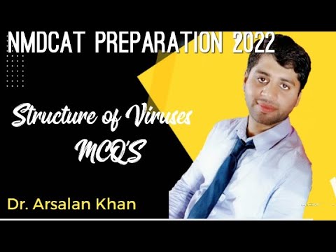 Structure of virus | MCQs on Structure of virus | NEET preparation | NMDCAT preparation | Virology