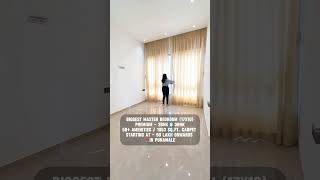 👉 Biggest Master Bedroom( 17.3×10 ) | IN PUNAWALE | Property Mentor #shorts #viral #short
