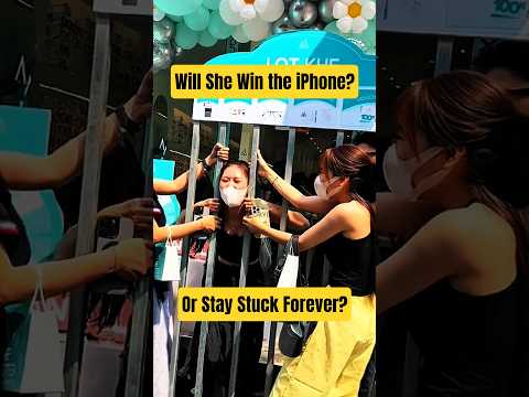 She tried everything for a new iPhone… but only got $100.#ChallengeGoneWrong #shorts #shortsviral