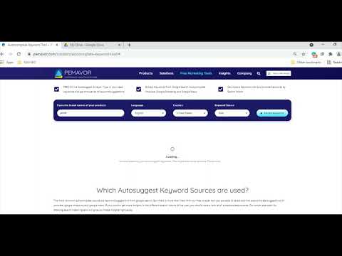 Autocomplete Keyword Tool (Free)