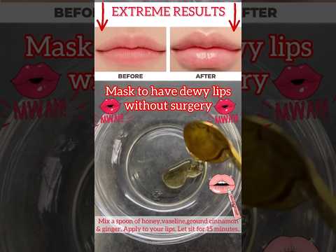 Get lip plump without surgery or filler | grow your lips naturally #youtubeshorts
