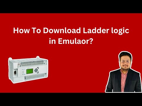How to Download a Ladder logic in Emulator?
