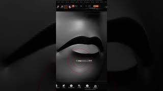 Sculpt Quick Lips in Zbrush