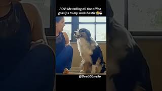 Me telling all the office gossips to my work bestie ☕ | Office Bestie Moments | Corporate Humor 2025