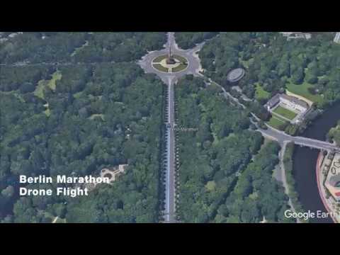 Berlin Marathon Drone Flight - Start
