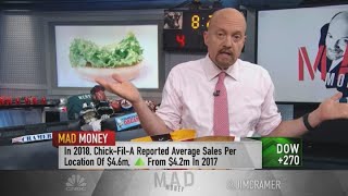 When it comes to Chick-Fil-A versus Popeyes, Tyson Foods wins, Jim Cramer says